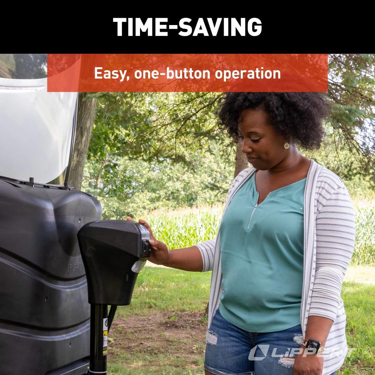 Electric Tongue Jack (Black) 3500#